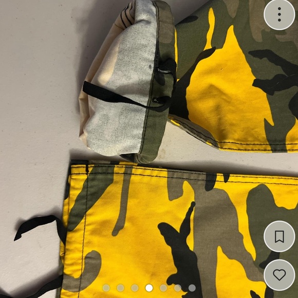 Size 27 to 31” adjustable ROTHCO VINTAGE MILITARY CARGO.Y2K .hip-hop Camo - Picture 4 of 7